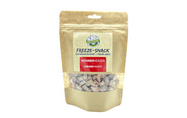 Bellfor Friandise Freeze-Snack Cœurs de poulet