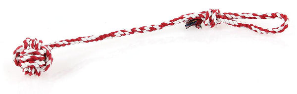 Corde en coton avec nœuds pour chien