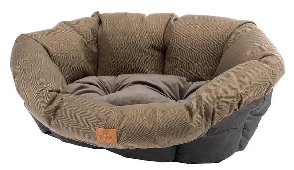 canapé‚ Cushion 8 Tweed, brun