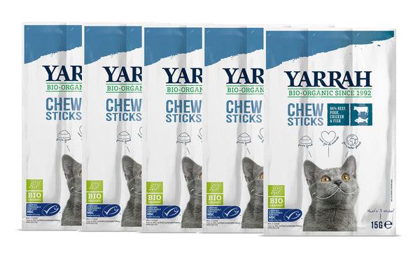 Bâtons à mâcher pour chats Chew Sticks Yarrah