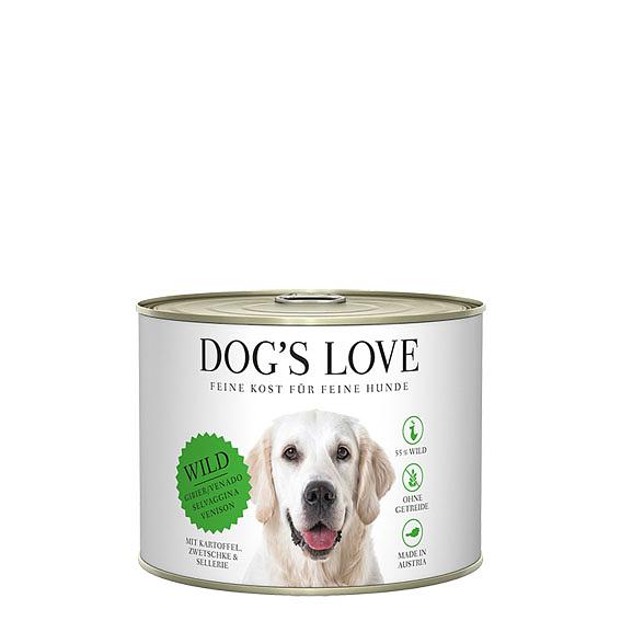 Dog's Love Adult Cerf, pommes de terre, prunes et céleri