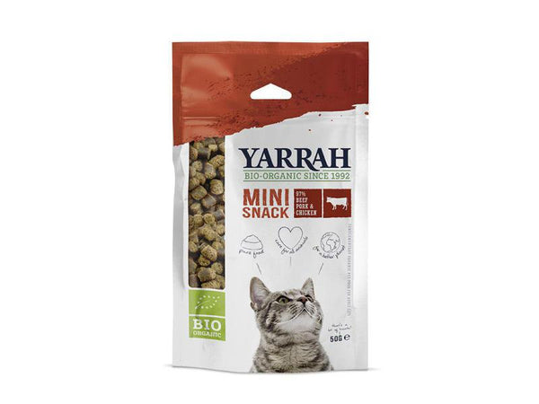 Mini-snack bio pour chats Yarrah