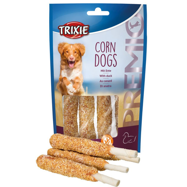 6x Corn Dogs PREMIO, canard, 4 pièces/100 g