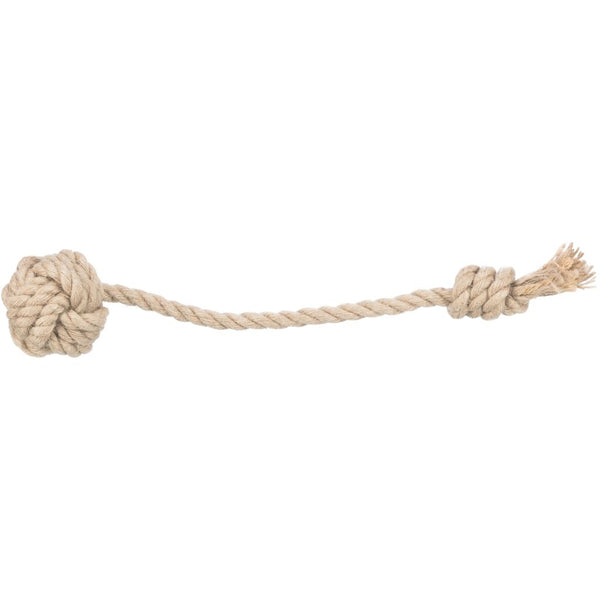 3x corde de jeu avec ballon, chanvre/coton, ø 5/33 cm