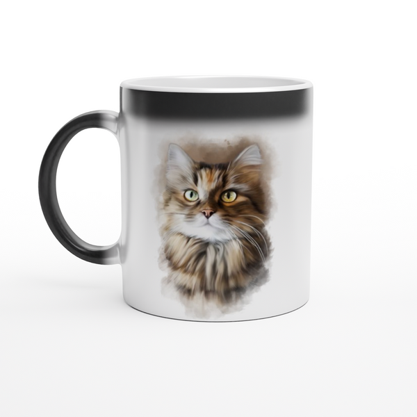 Tasse magique avec une aquarelle de votre petit animal